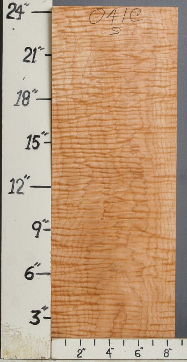 MUSICAL CURLY MAPLE BILLET 8"1/2 X 24" X 1"3/4 (NWT-0041C) - Image 2