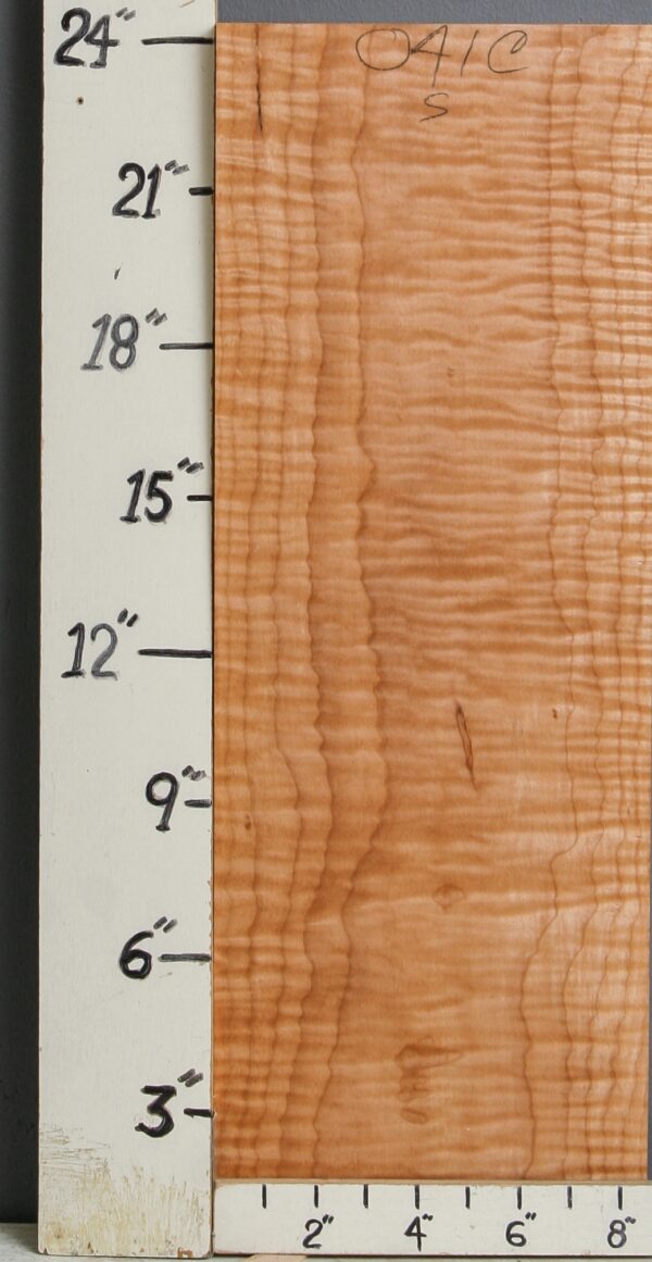 MUSICAL CURLY MAPLE BILLET 8"1/2 X 24" X 1"3/4 (NWT-0041C)