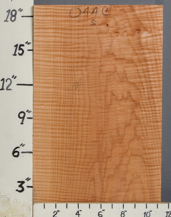 AAAAA CURLY MAPLE BLOCK 11"3/8 X 19" X 1"3/4 (NWT-0044C)