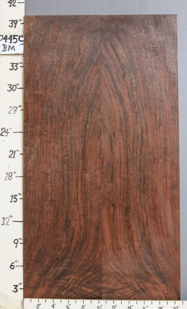 AAAAA MARBLED CLARO WALNUT BOOKMATCH 21" X 40" X 4/4 (NWT-0445C)