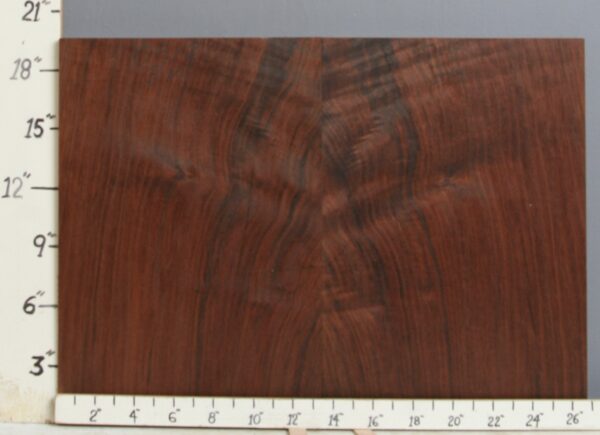 AAAAA MARBLED CLARO WALNUT BOOKMATCH 26"3/4 X 19" X 4/4 (NWT-0512C)