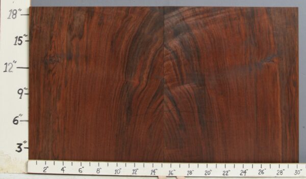 AAAAA MARBLED CLARO WALNUT BOOKMATCH 30"1/4 X 19" X 4/4 (NWT-0513C)