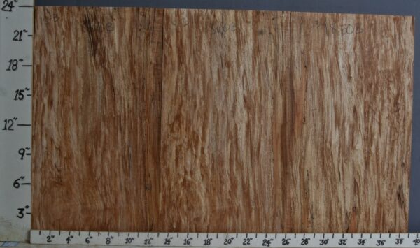 AAAAA SPALTED MAPLE 3 BOARD SET OF MICRO LUMBER 39" X 24" X 1/2 (NWTB1860)