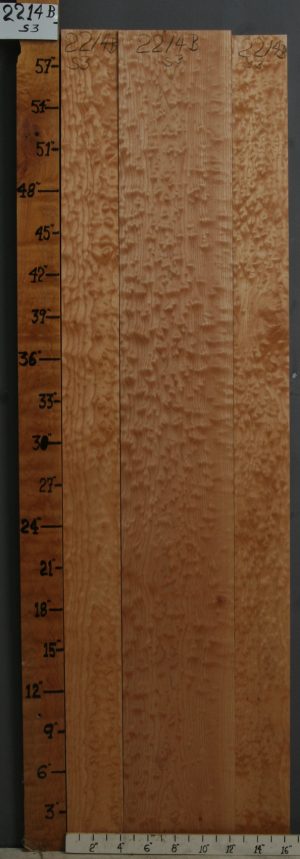 quilted maple lumber set