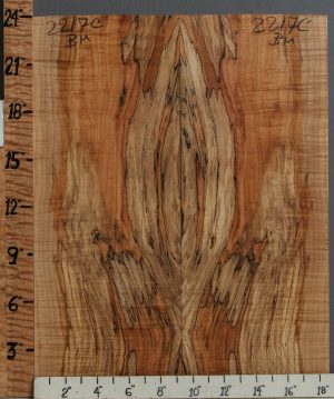 5A Spalted Curly Maple Bookmatch 18"1/2 X 22" X 1/2 (NWT-2217C)