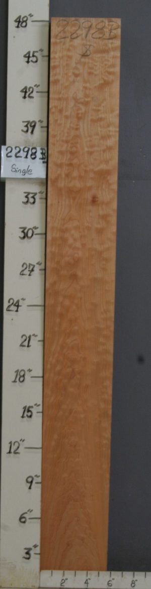quilted maple lumber