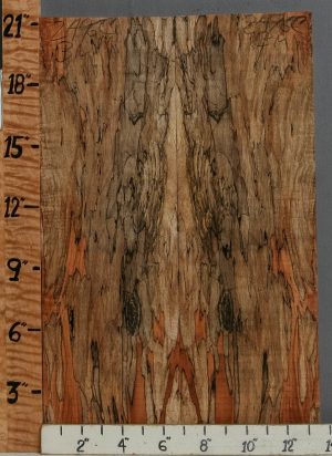 5A Spalted Maple Microlumber Bookmatch 13"1/4 X 21" X 1/2 (NWT-2496C)