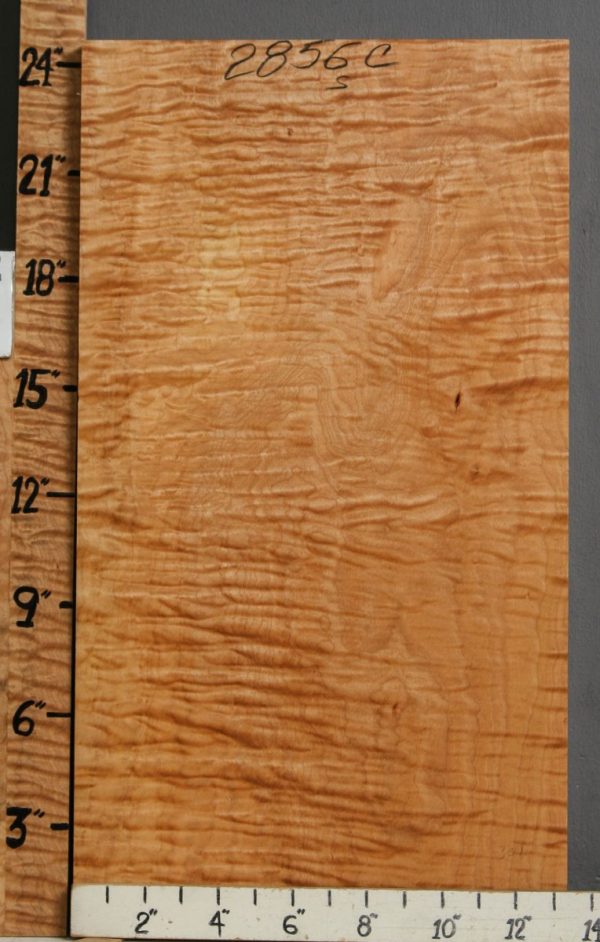 Musical Curly Maple Billet 13"3/8 X 24" X 1"3/4 (NWT-2856C)