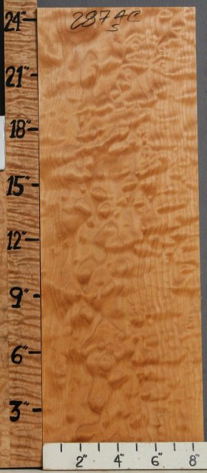Musical Quilted Maple Billet 8"1/2 X 24" X 1"7/8 (NWT-2874C)