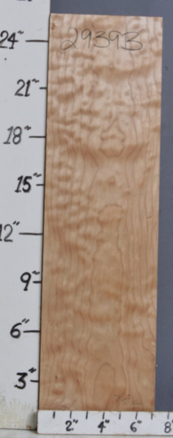 QUILTED MAPLE BLOCK 7"1/8 X 25"3/4 X 1"7/8 (NWTB2939)