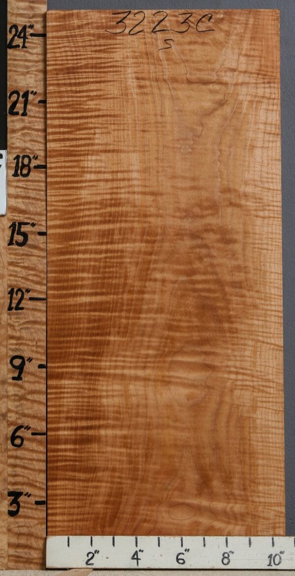 Musical Curly Maple Billet 10"1/2 X 25" X 1"1/8 (NWT-3223C)