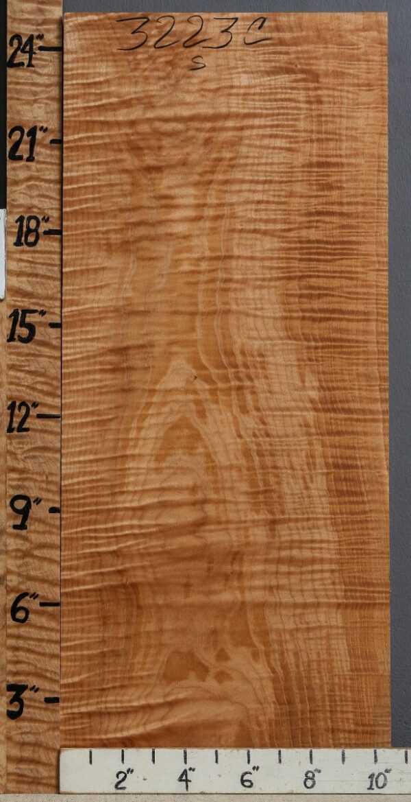 Musical Curly Maple Billet 10"1/2 X 25" X 1"1/8 (NWT-3223C) - Image 2