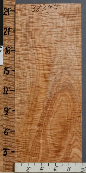 Musical Curly Maple Billet 9"7/8 X 25" X 1"1/4 (NWT-3224C)