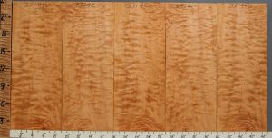 5A Quilted Maple 5 Board Set Microlumber 44" X 23" X 1/4 (NWT-3314C)
