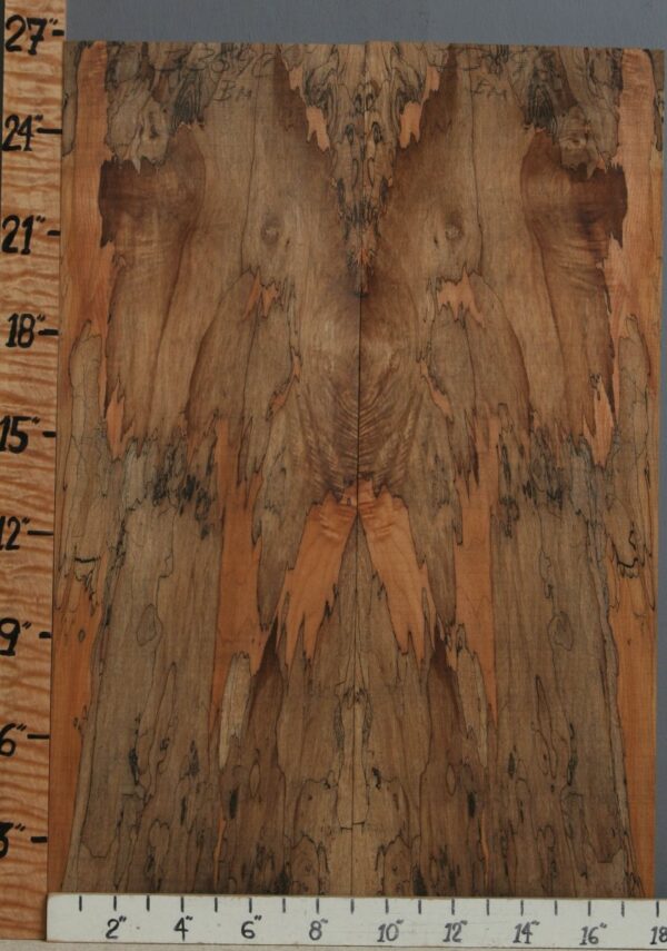 5A Spalted Maple Bookmatch Microlumber 18" X 26" X 5/8 (NWT-3369C)