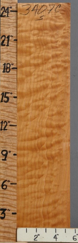 5A Quilted Maple Block 5"1/2 X 24" X 1"1/4 (NWT-3407C)