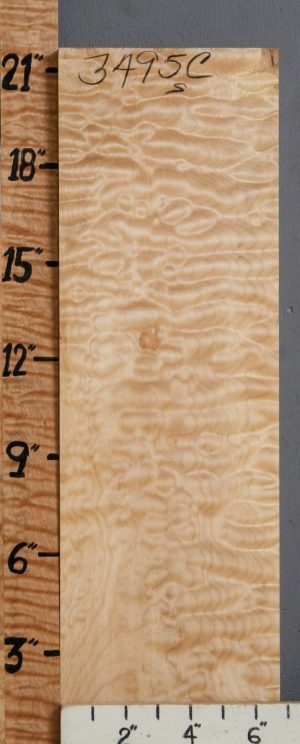 5A Quilted Maple Block 6"3/4 X 21" X 2" (NWT-3495C)