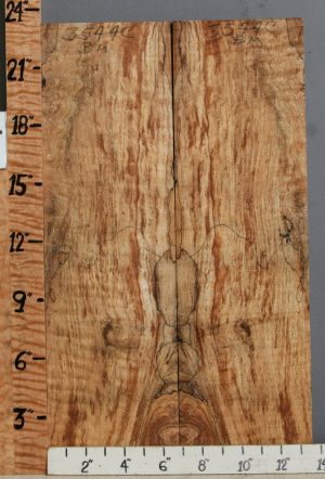 5A Spalted Maple Bookmatch Microlumber 13"1/2 X 23" X 3/8 (NWT-3544C)