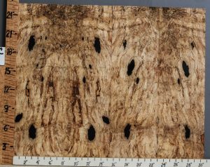 5A Spalted Maple 4 Board Set Microlumber 30" X 26" X 3/8 (NWT-3581C)