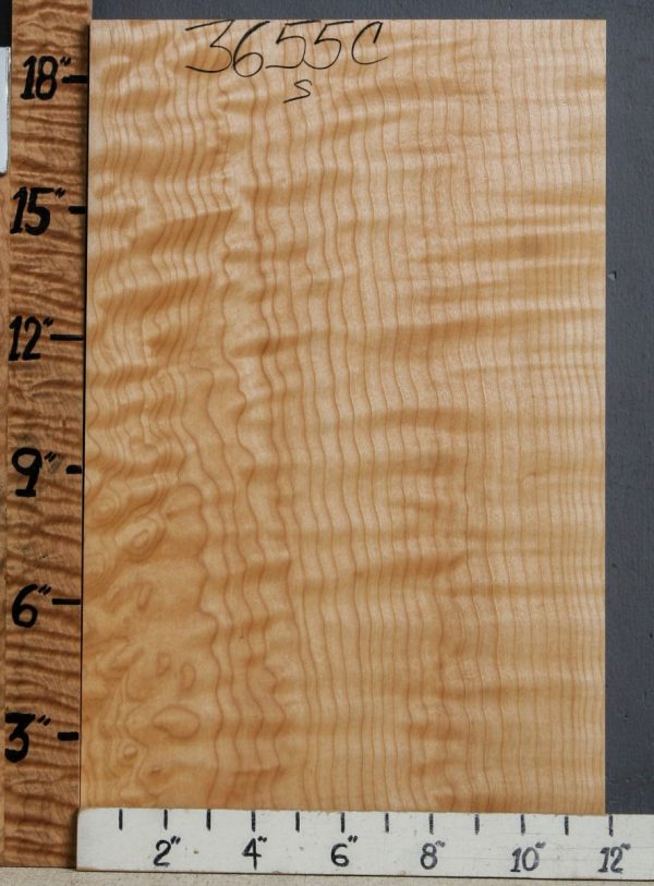 Musical Quilted Maple Billet 11"3/4 X 19" X 2"3/8 (NWT-3655C)