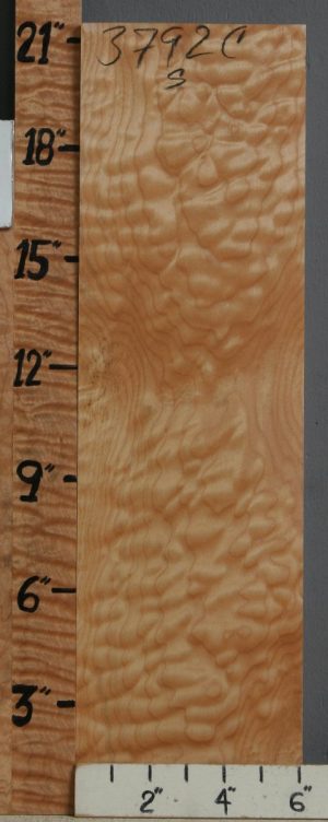 5A Quilted Maple Block 6" X 21" X 1"7/8 (NWT-3792C)