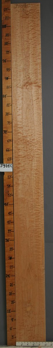 5A Quilted Maple Lumber 10" X 116 " X 4/4 (NWT-3984C)