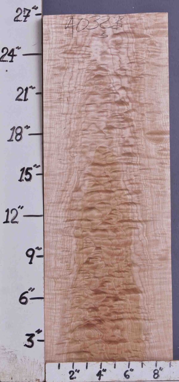 MUSICAL QUILTED MAPLE BILLET 9"1/4 X 26"3/4 X 2" (NWTB4032) - Image 2