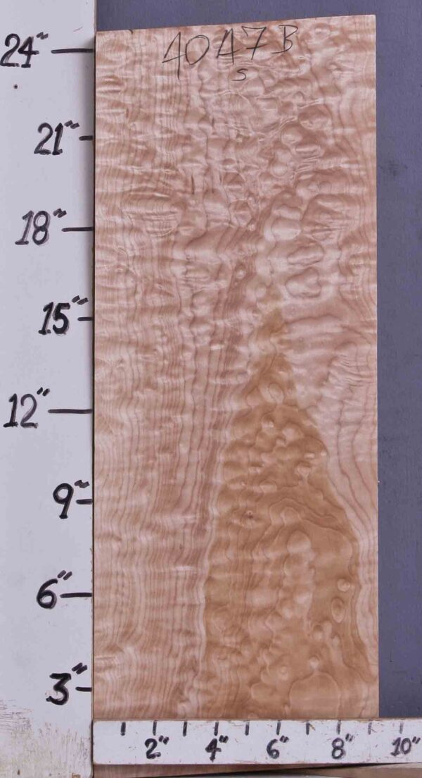 MUSICAL QUILTED MAPLE BILLET 9"1/4 X 24" X 1"5/8 (NWTB4047) - Image 2