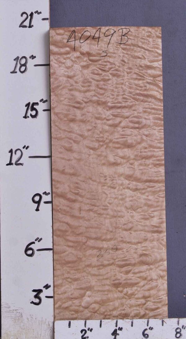 MUSICAL QUILTED MAPLE BILLET 7" X 20" X 2" (NWTB4049)