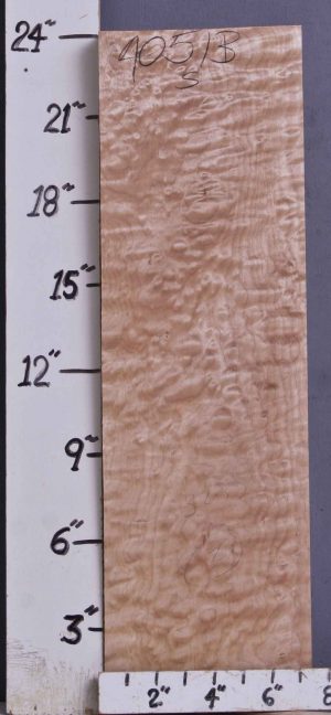MUSICAL QUILTED MAPLE BILLET 7"1/8 X 24" X 2"3/8 (NWTB4051)