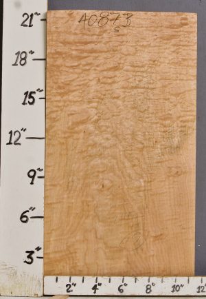 MUSICAL QUILTED MAPLE BILLET 11"1/2 X 21"1/2 X 1"1/4 (NWTB4087)