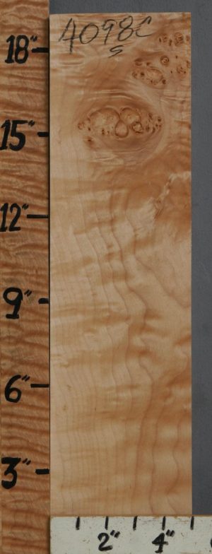 5A Quilted Maple Block 5" X 19" X 2"3/8 (NWT-4098C)