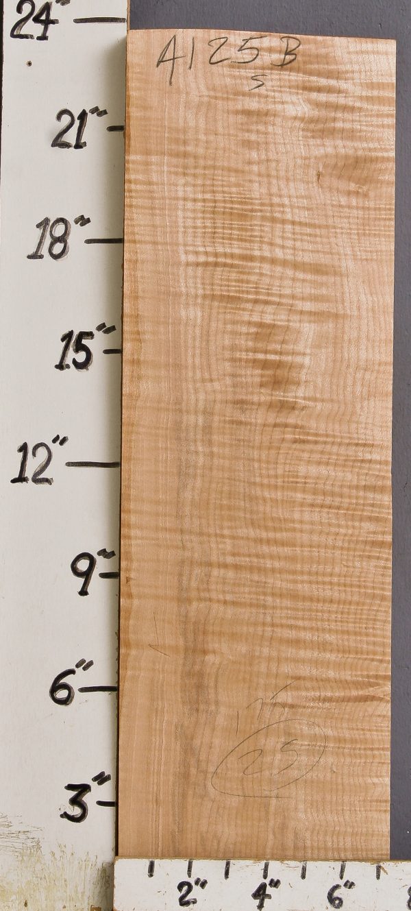 MUSICAL CURLY MAPLE BILLET 7"1/4 X 23"1/2 X 1"7/8 (NWTB4125)