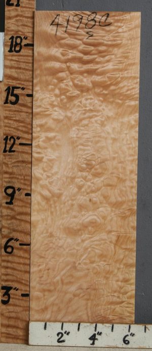 Musical Quilted Maple Billet 6"1/4 X 20" X 1"1/8 (NWT-4198C)