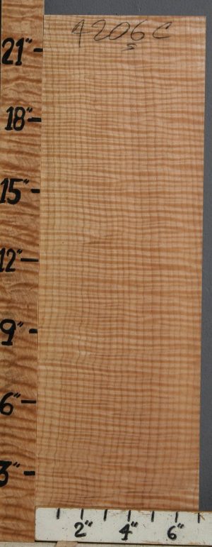 Musical Curly Maple Billet 7" X 22" X 1"3/4 (NWT-4206C)