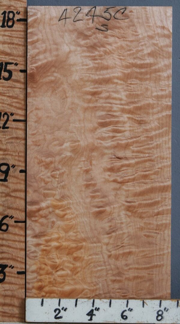 5A Quilted Maple Block 8"1/2 X 18" X 1"3/4 (NWT-4245C) - Image 2