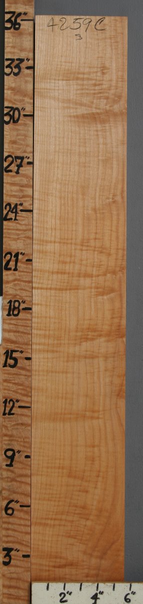 Musical Curly Maple Lumber 5"3/4 X 36" X 6/4 (NWT-4259C)