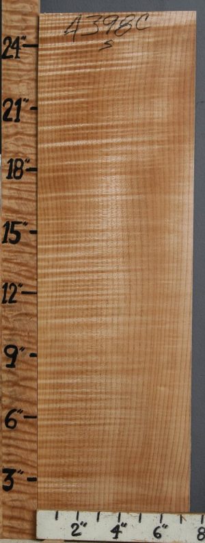 Musical Curly Maple Billet 7"3/8 X 25" X 2"1/8 (NWT-4398C)