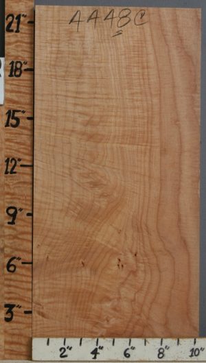 Musical Curly Maple Billet 10"1/4 X 21" X 1"3/4 (NWT-4448C)