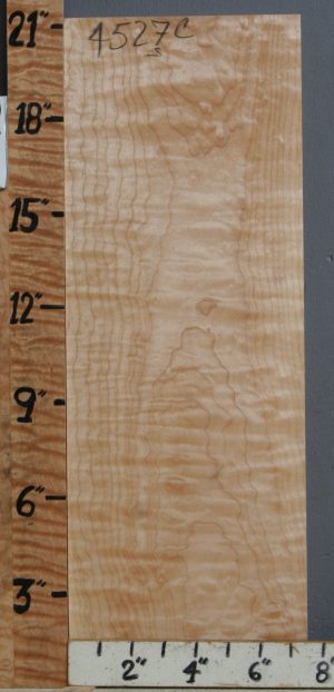 Musical Quilted Maple Billet 7"1/2 X 21" X 1"3/8 (NWT-4527C)