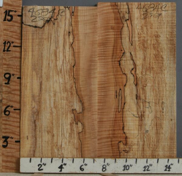 5A Spalted Maple 2 Block Set 14"3/4 X 15" X 1"1/2 (NWT-4684C) - Image 2