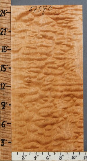 Musical Quilted Maple Billet 11"5/8 X 25" X 1"1/4 (NWT-4757C)