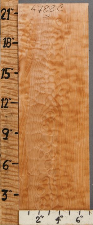 Musical Quilted Maple Block 7" X 21" X 1"1/4 (NWT-4782C)