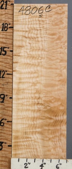 Musical Quilted Maple Billet 6"3/4 X 20" X 2"3/8 (NWT-4806C)