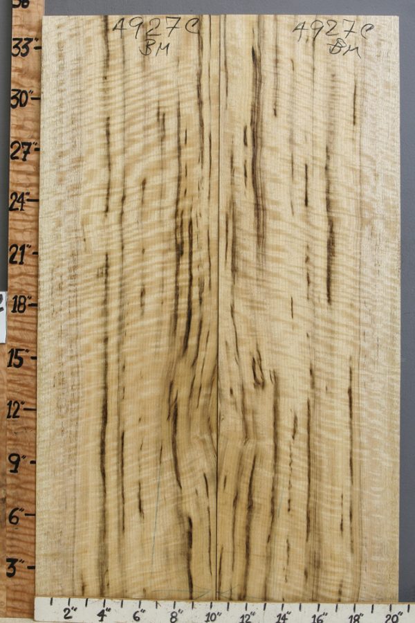Musical Curly Myrtlewood Bookmatch 20"1/2 X 34" X 4/4 (NWT-4927C)