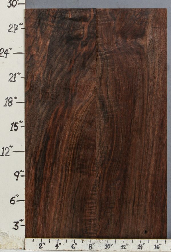 5A Marbled Claro Walnut Bookmatch 20"1/4 X 24" X 4/4 (NWT-B4974)