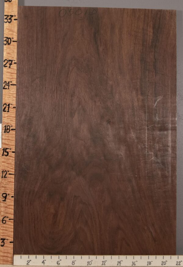 5A Marbled Claro Walnut 21"3/4 X 35" X 5/4" (NWT-0501D)