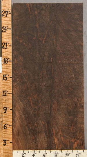 5A Marbled Claro Walnut Microlumber Lumber 13"1/4 X 28" X 1/4 (NWT-5697C)