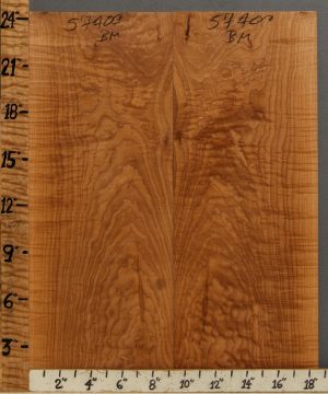 Musical Quilted Maple Microlumber Bookmatch 18"1/2 X 24" X 1/4 (NWT-5740C)