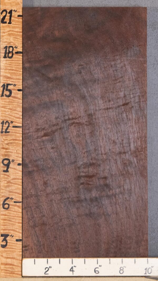 Musical Curly Marbled Claro Walnut Lumber 10" X 21" X 1"3/4 (NWT-1434D)